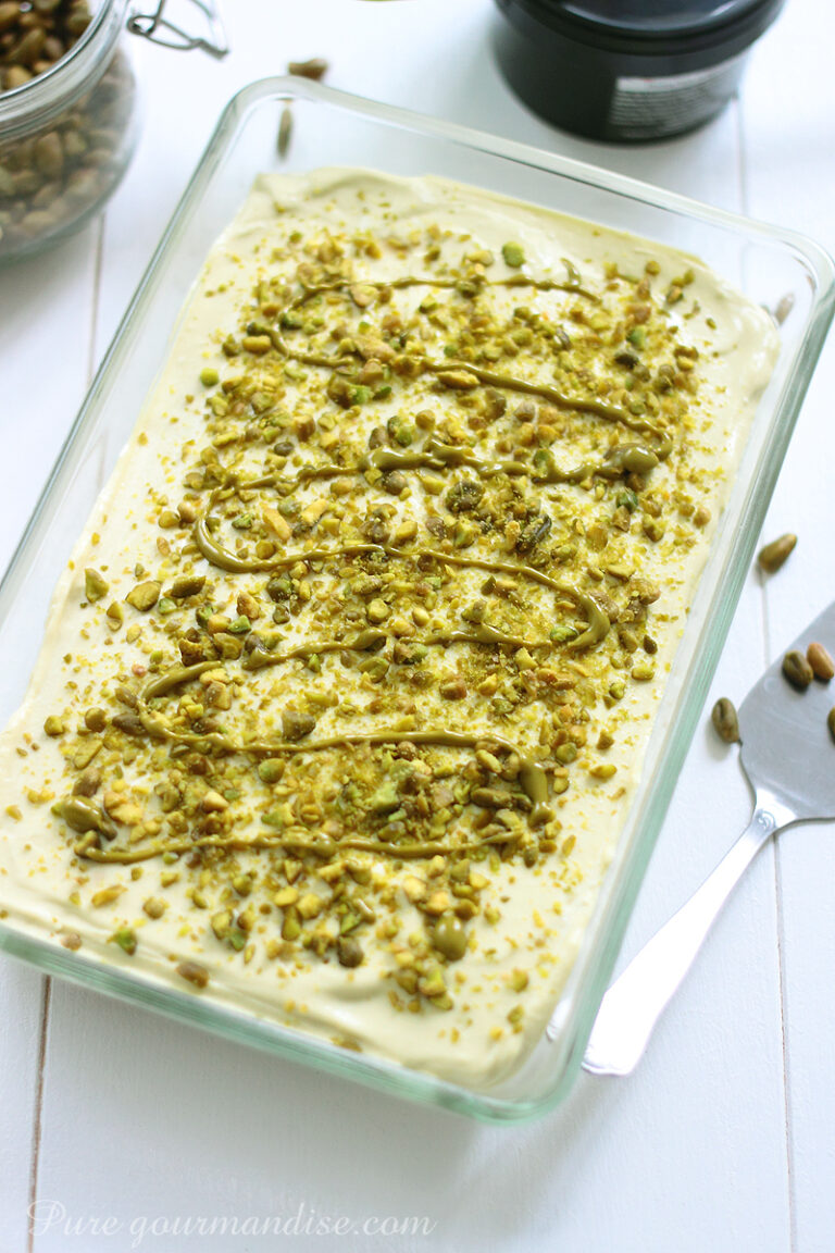 Tiramisu à la pistache - Pure Gourmandise