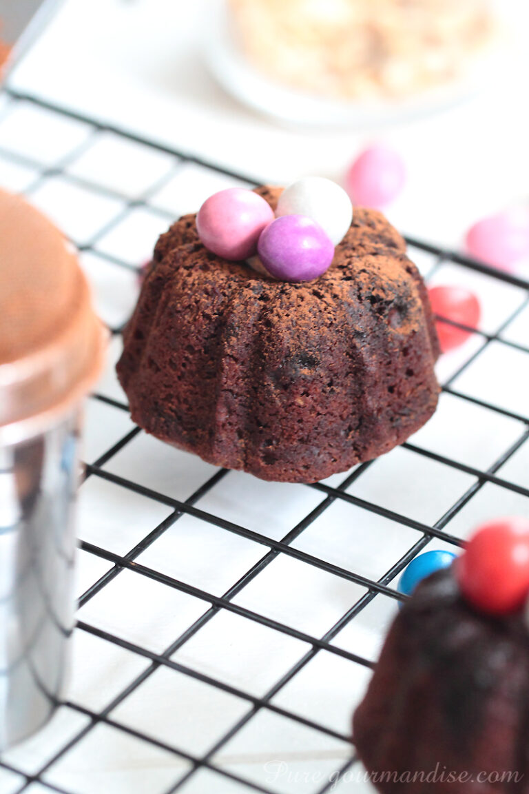 Nids de Pâques chocolat cacahuète - Pure Gourmandise