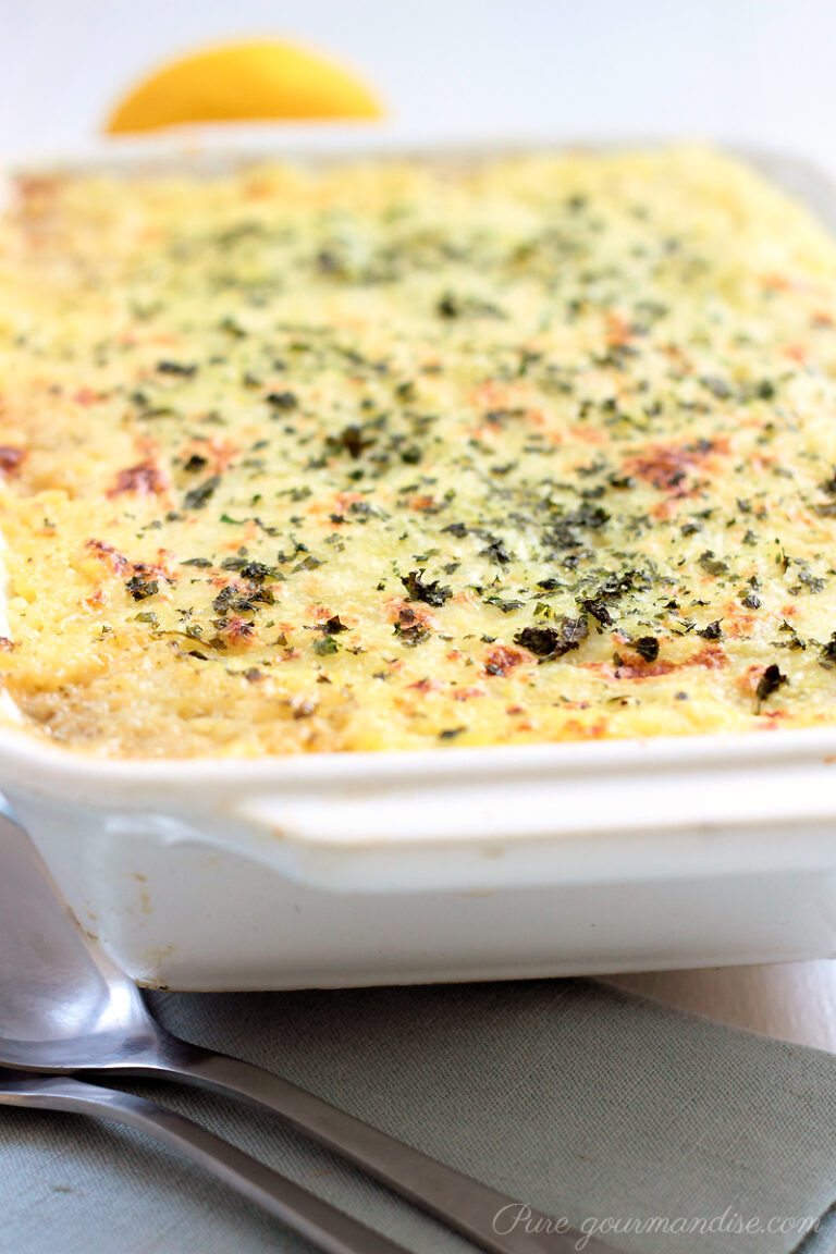 Parmentier de saumon au poireau - Pure Gourmandise