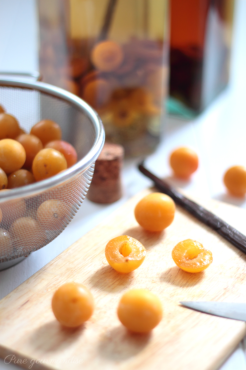 Rhum arrangé à la mirabelle - Pure Gourmandise