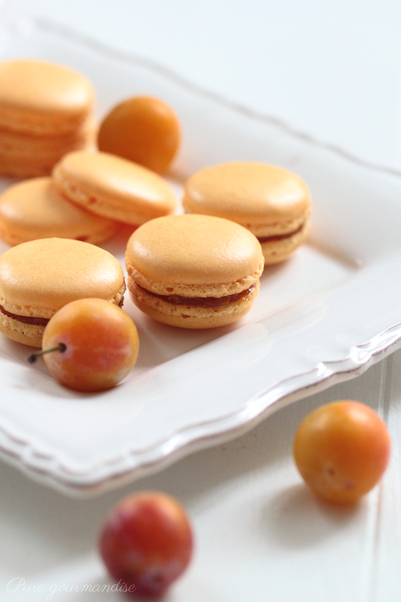 Macarons à la mirabelle - Pure Gourmandise