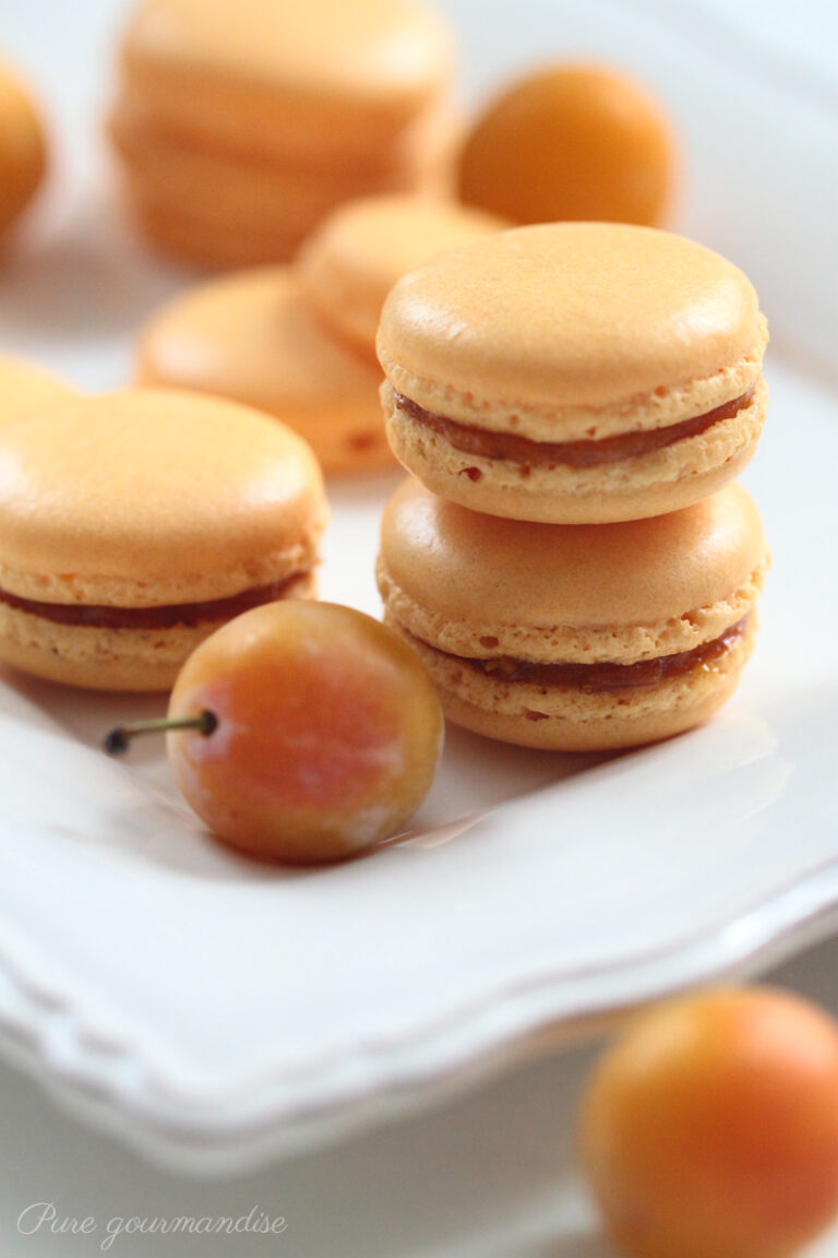 Macarons à la mirabelle - Pure Gourmandise