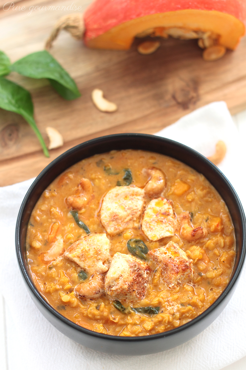 Dahl de lentilles corail - Pure Gourmandise