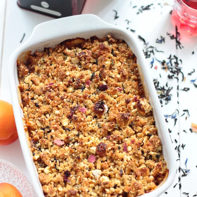 Nouvelle recette : un crumble abricot et coquelicot !
Au sirop de coquelicot de @deslischocolat et au thé Coquelicot gourmand de @dammannfreres_officiel 
https://www.puregourmandise.com/recipe/crumble-abricot-et-coquelicot/
#recette #recipe #crumble #abricot #coquelicot #nemours #puregourmandise